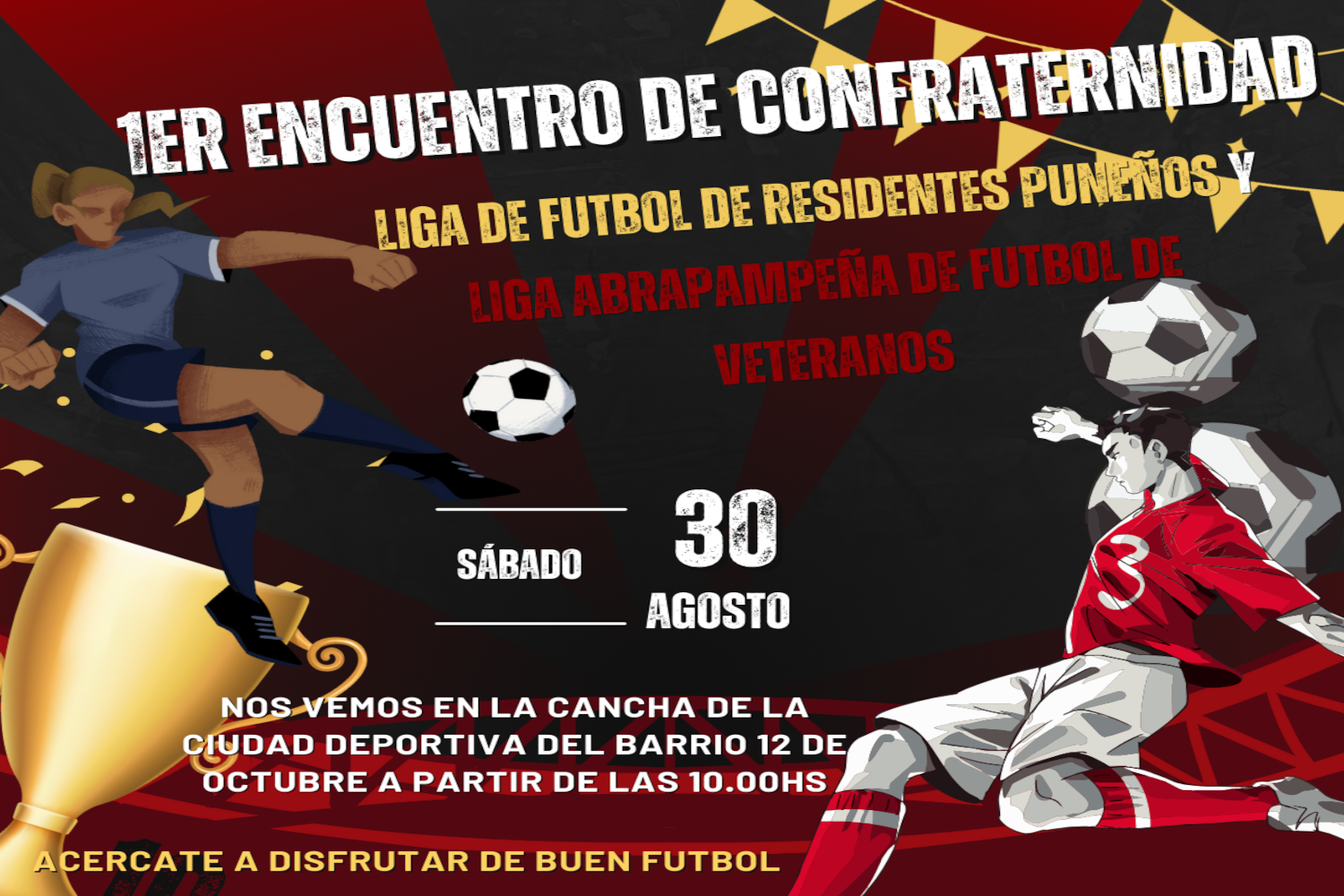 Primer encuentro de confraternidad futbol y amistad entre ligas puneñas